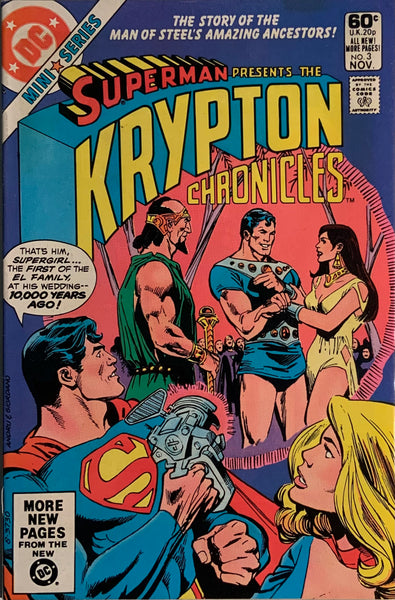 KRYPTON CHRONICLES # 1 - 3 SET