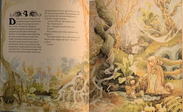 THE TALE OF THE DARK CRYSTAL ILLUSTRATED STORYBOOK