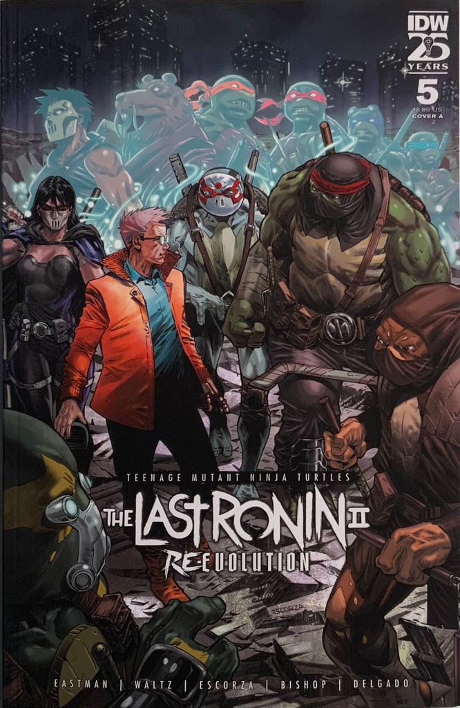 TEENAGE MUTANT NINJA TURTLES THE LAST RONIN II RE-EVOLUTION # 5 COVER A