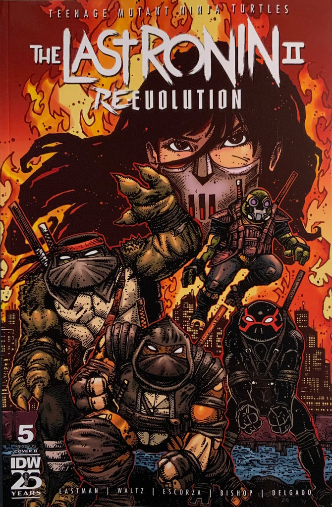 TEENAGE MUTANT NINJA TURTLES THE LAST RONIN II RE-EVOLUTION # 5 COVER B