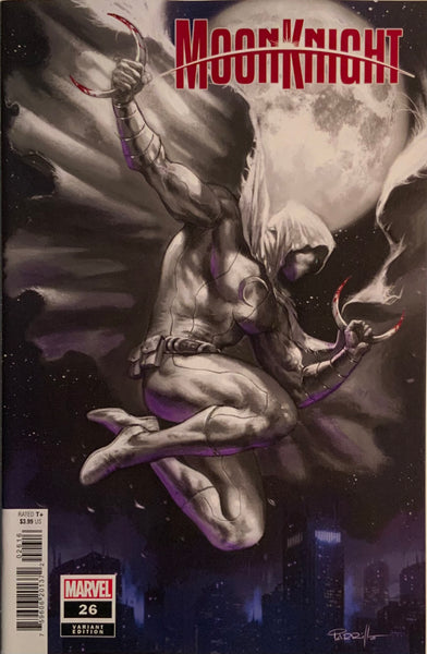 MOON KNIGHT (2021) #26 PARRILLO 1:25 VARIANT COVER