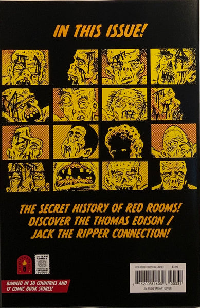 RED ROOM CRYPTO KILLAZ # 3 RUGG 1:10 VARIANT COVER