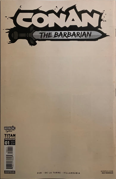 CONAN THE BARBARIAN (2023) # 1 PANOSIAN 1:25 VARIANT COVER