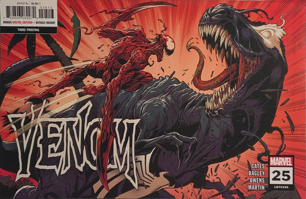 VENOM (2018) #25 BAGLEY THIRD PRINTING
