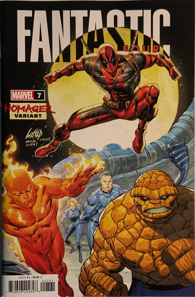 FANTASTIC FOUR (2023) # 7 LIEFELD VARIANT COVER