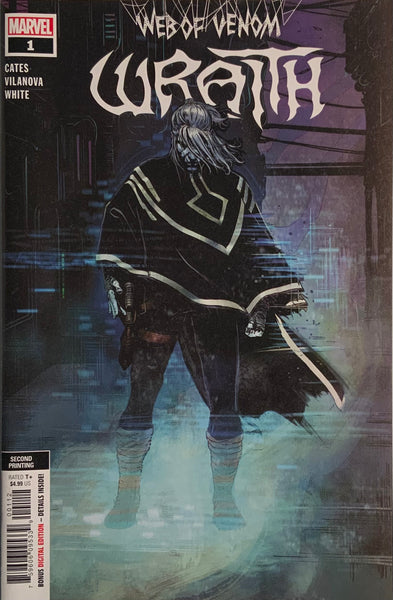 WEB OF VENOM : WRAITH # 1 SECOND PRINTING