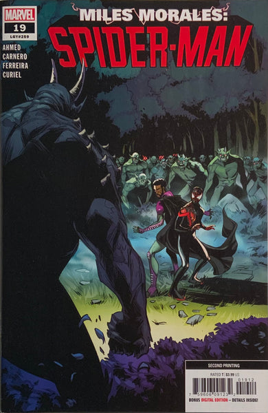 MILES MORALES SPIDER-MAN (2019-2022) #19 SECOND PRINTING