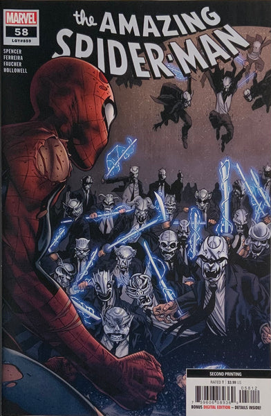 AMAZING SPIDER-MAN (2018-2022) #58 BAGLEY SECOND PRINTING