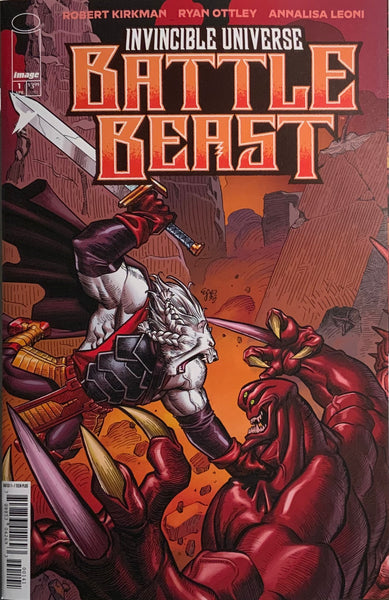INVINCIBLE UNIVERSE : BATTLE BEAST # 1 SU 1:10 VARIANT COVER