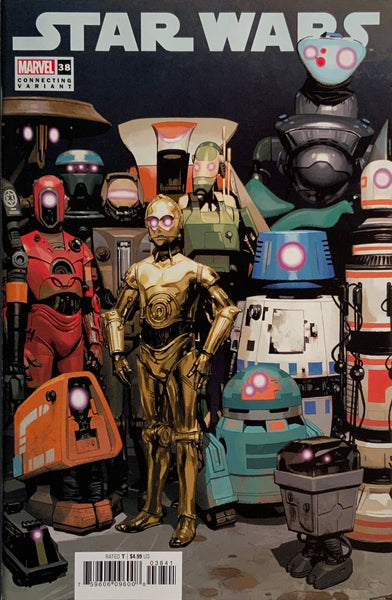 STAR WARS SET OF 6 DROIDS CONNECTING VARIANT COVERS (2023)
