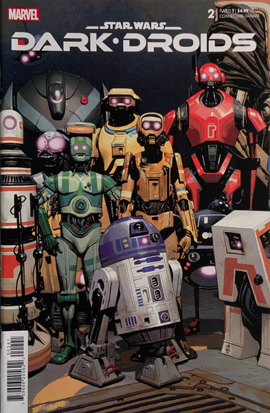STAR WARS SET OF 6 DROIDS CONNECTING VARIANT COVERS (2023)