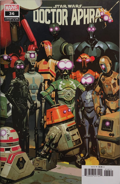 STAR WARS SET OF 6 DROIDS CONNECTING VARIANT COVERS (2023)