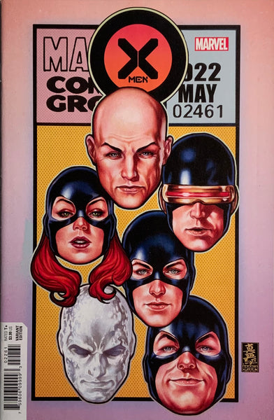 X-MEN (2021) #22 BROOKS CORNER BOX VARIANT COVER