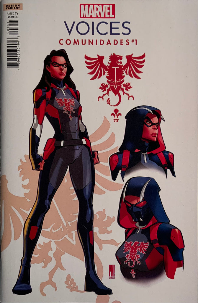 MARVEL VOICES COMMUNITY # 1 MEDINA DESIGN VARIANT COVER FEATURING CHIMERA