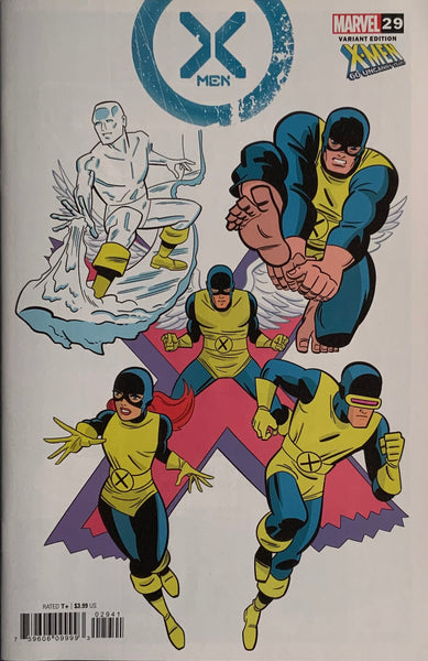 X-MEN (2021) #29 EDGAR X-MEN 60TH ANNIVERSARY VARIANT COVER