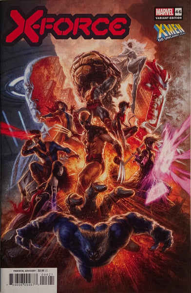 X-FORCE (2020) #46 CASCIOLI X-MEN 60TH ANNIVERSARY VARIANT COVER