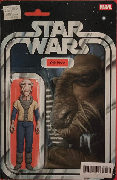 STAR WARS (2020) #23 YAK FACE ACTION FIGURE VARIANT COVER