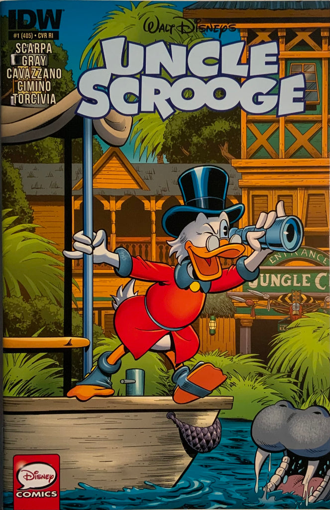 UNCLE SCROOGE # 1 RI RETAILER INCENTIVE 1:25 VARIANT COVER