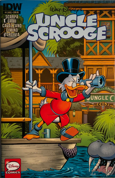 UNCLE SCROOGE # 1 RI RETAILER INCENTIVE 1:25 VARIANT COVER