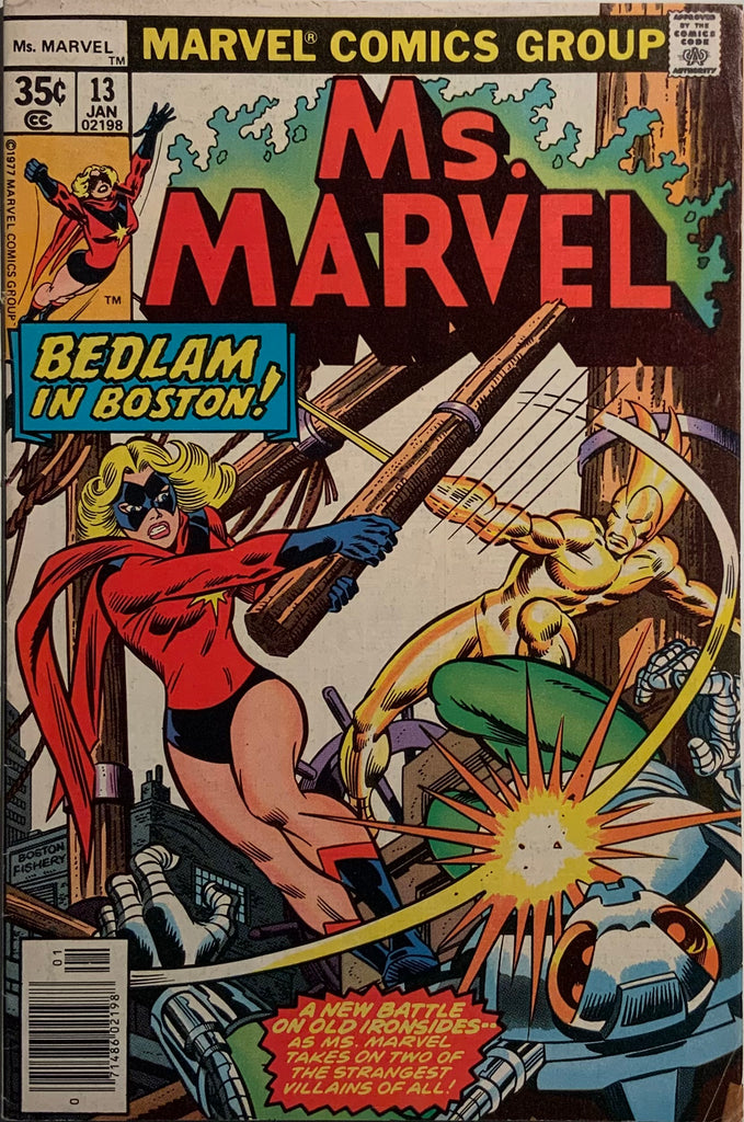 MS MARVEL (1977-1979) #13 FIRST APPEARANCE OF THE DANVERS FAMILY