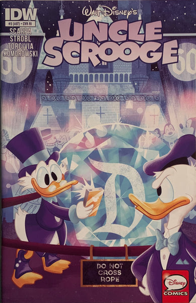 UNCLE SCROOGE # 3 RI RETAILER INCENTIVE 1:25 VARIANT COVER