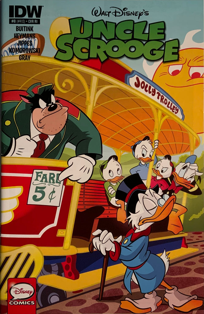 UNCLE SCROOGE # 8 RI RETAILER INCENTIVE 1:25 VARIANT COVER