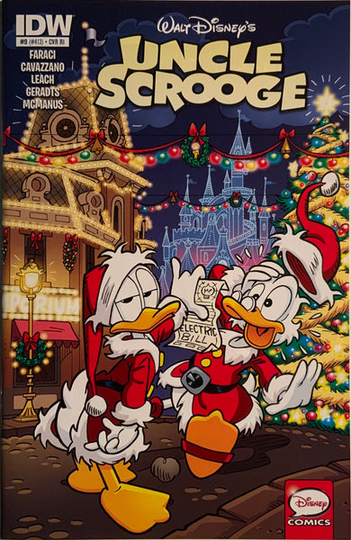 UNCLE SCROOGE # 9 RI RETAILER INCENTIVE 1:25 VARIANT COVER