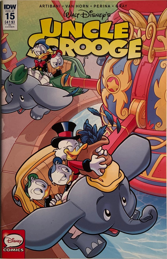 UNCLE SCROOGE #15 RI RETAILER INCENTIVE 1:10 VARIANT COVER