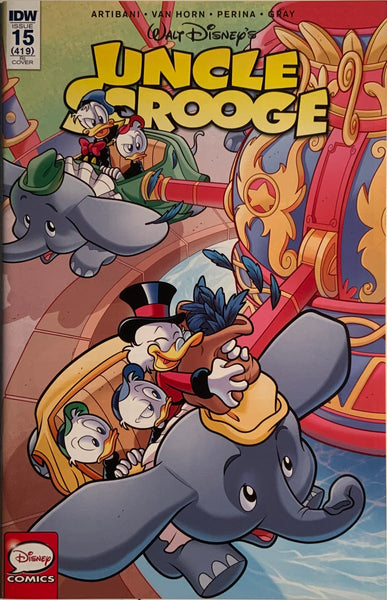 UNCLE SCROOGE #15 RI RETAILER INCENTIVE 1:10 VARIANT COVER