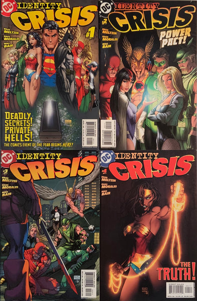 IDENTITY CRISIS # 1 - 7 SET
