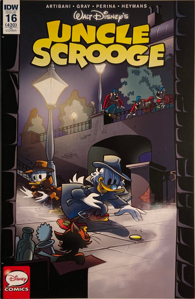 UNCLE SCROOGE #16 RI RETAILER INCENTIVE 1:10 VARIANT COVER
