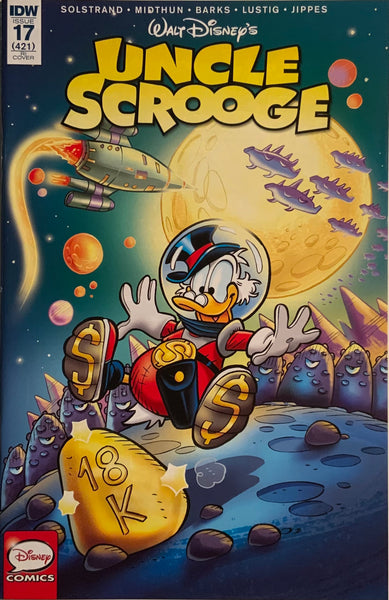 UNCLE SCROOGE #17 RI RETAILER INCENTIVE 1:10 VARIANT COVER
