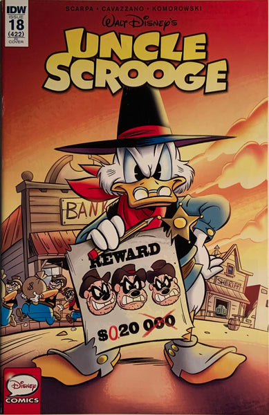 UNCLE SCROOGE #18 RI RETAILER INCENTIVE 1:10 VARIANT COVER