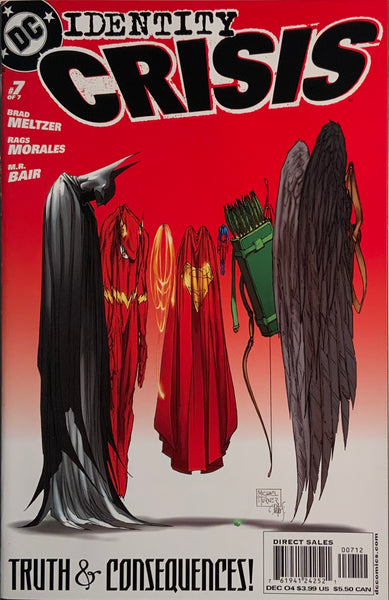 IDENTITY CRISIS # 1 - 7 SET