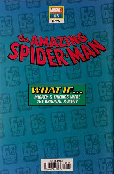 AMAZING SPIDER-MAN (2022) #43 DISNEY WHAT IF… MARVEL HOMAGE VARIANT COVER
