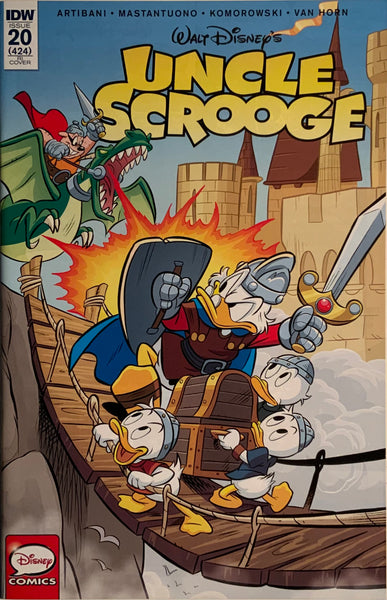 UNCLE SCROOGE #20 RI RETAILER INCENTIVE 1:10 VARIANT COVER