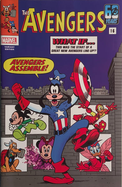 AMAZING SPIDER-MAN (2022) #45 DISNEY WHAT IF… MARVEL HOMAGE VARIANT COVER