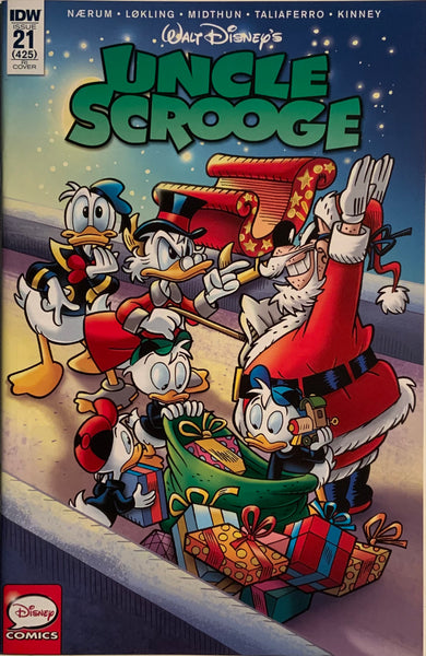 UNCLE SCROOGE #21 RI RETAILER INCENTIVE 1:10 VARIANT COVER
