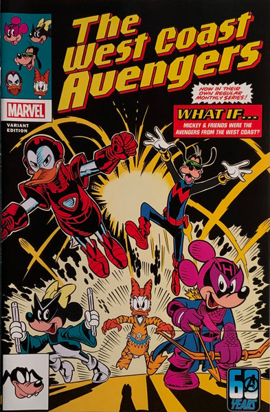 AMAZING SPIDER-MAN (2022) #47 DISNEY WHAT IF… MARVEL HOMAGE VARIANT COVER