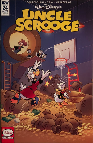 UNCLE SCROOGE #24 RI RETAILER INCENTIVE 1:10 VARIANT COVER