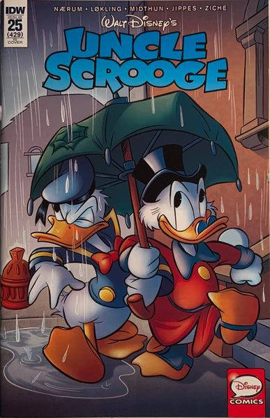 UNCLE SCROOGE #25 RI RETAILER INCENTIVE 1:10 VARIANT COVER
