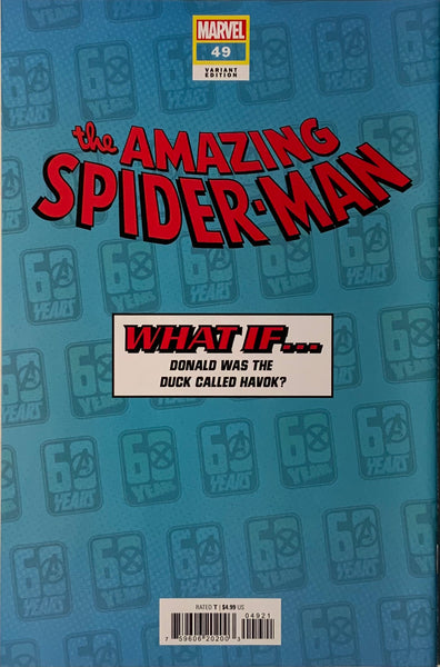 AMAZING SPIDER-MAN (2022) #49 DISNEY WHAT IF… MARVEL HOMAGE VARIANT COVER