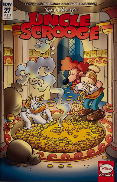 UNCLE SCROOGE #27 RI RETAILER INCENTIVE 1:10 VARIANT COVER