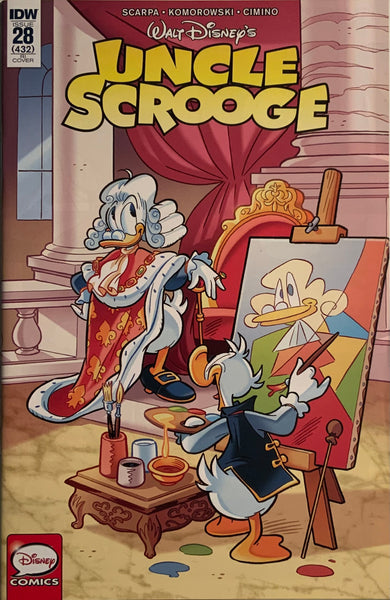 UNCLE SCROOGE #28 RI RETAILER INCENTIVE 1:10 VARIANT COVER