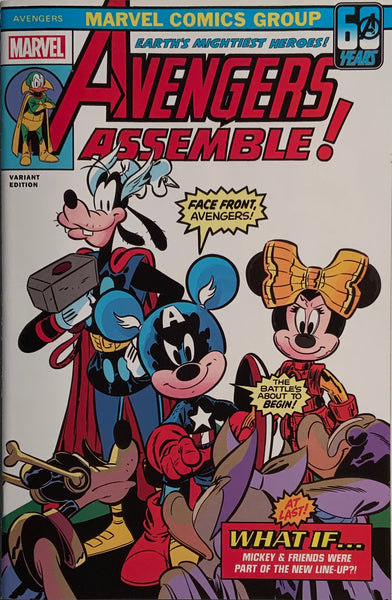 AMAZING SPIDER-MAN (2022) #53 DISNEY WHAT IF… MARVEL HOMAGE VARIANT COVER