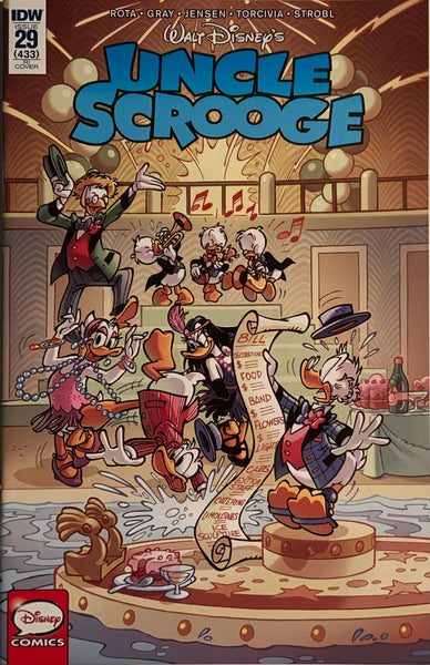 UNCLE SCROOGE #29 RI RETAILER INCENTIVE 1:10 VARIANT COVER