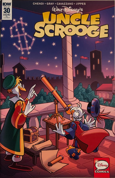 UNCLE SCROOGE #30 RI RETAILER INCENTIVE 1:10 VARIANT COVER