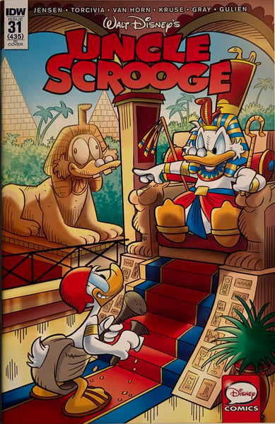 UNCLE SCROOGE #31 RI RETAILER INCENTIVE 1:10 VARIANT COVER