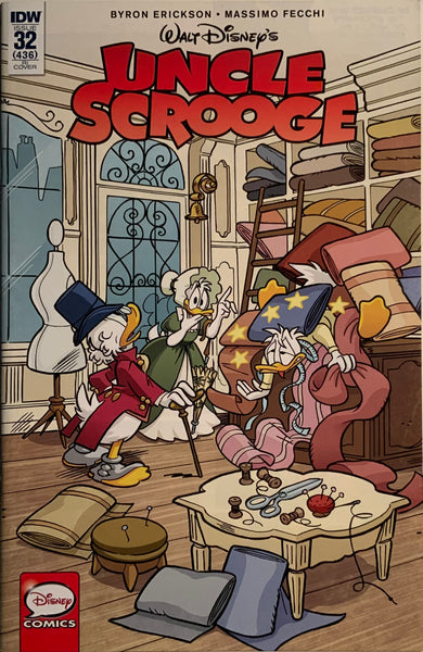 UNCLE SCROOGE #32 RI RETAILER INCENTIVE 1:10 VARIANT COVER