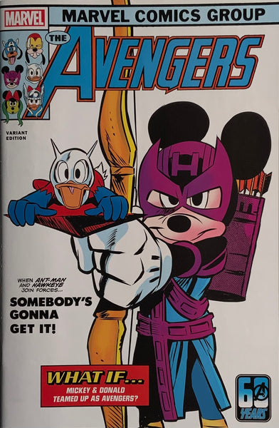 AMAZING SPIDER-MAN (2022) #57 DISNEY WHAT IF… MARVEL HOMAGE VARIANT COVER
